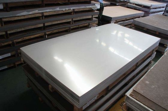 Ferritic Stainless Steel Flat Sheet , Carbon Steel Sheet Metal Straight Chromium
